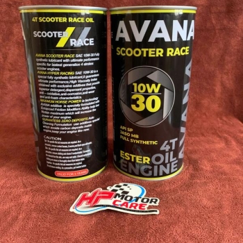 Nhớt Avana Scooter Race hiệu năng cao 10W-30 và 5W-40